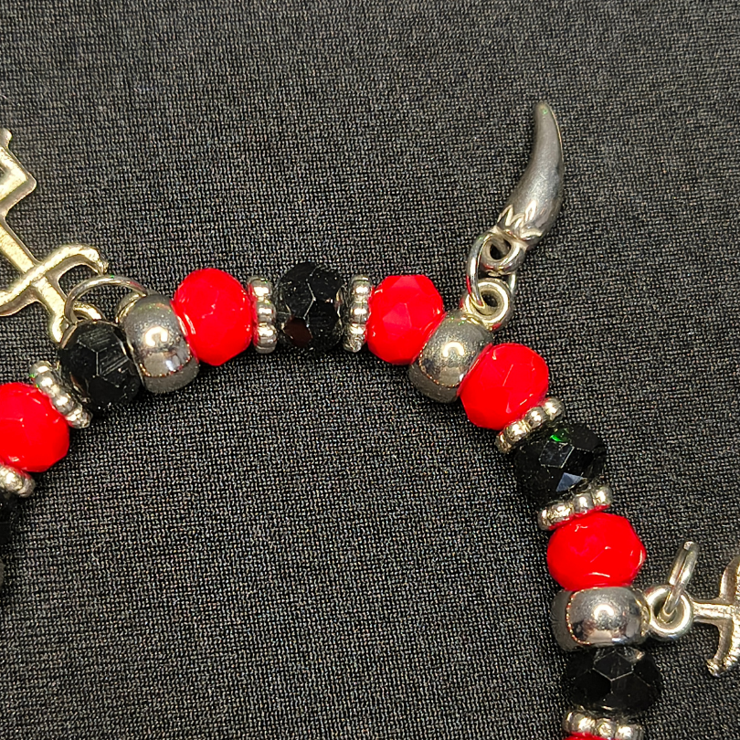 🖤❤️ Pulseira de Exu – Poder, Proteção e a Força do Orixá ❤️🖤 - Imagem 3