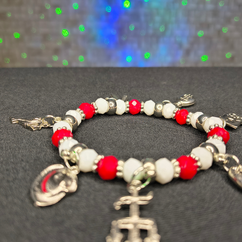 Pulseira de Zé Pilintra – Pingentes de Chapéu, Tridente e Búzio | Proteção, Sorte e Astúcia - Imagem 6