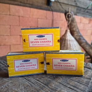 🌿 Incensos de Cone Cascata Satya – Aromas que Elevam a Energia 🌿 - Sete Chackras