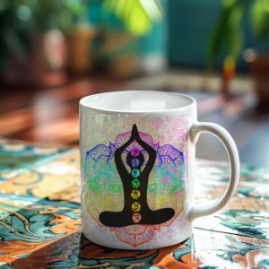Caneca Não Desalinhe Meus Chakras – Equilíbrio e Conexão