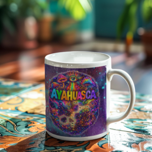 Caneca “Ayahuasca — Sabedoria Ancestral” | Chama Divina