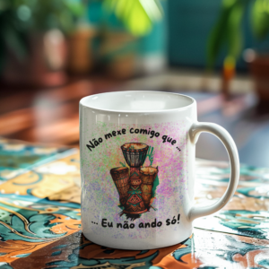Caneca “Os Ancestrais Caminham ao Seu Lado” — Chama Divina